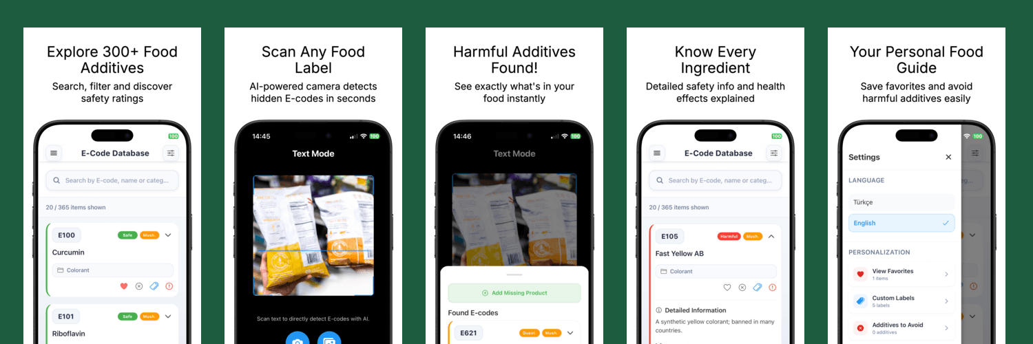 Food Additive Detective app artwork